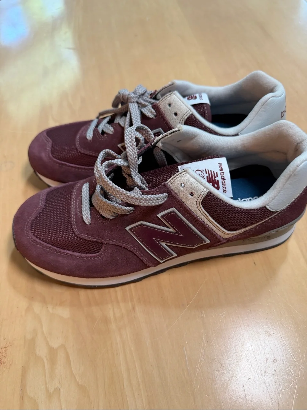 New Balance Classic 574 in women’s 10